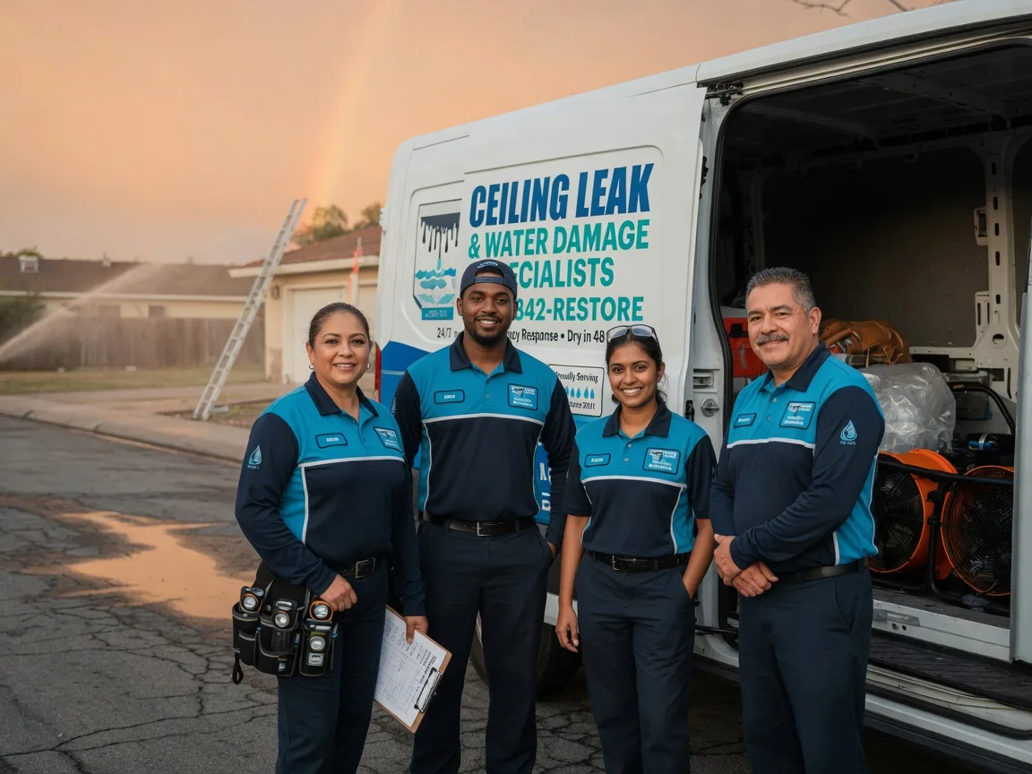 Ceiling Leak Cleanup company in Waresboro, GA